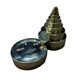 Brass Flat Cylindrical Weights